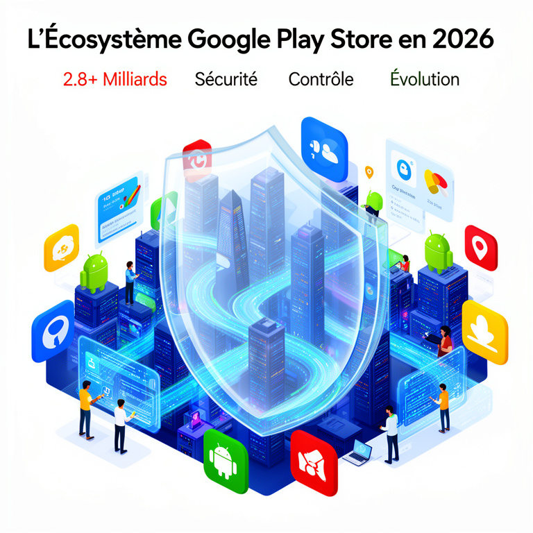 Infographie : Google Play Store