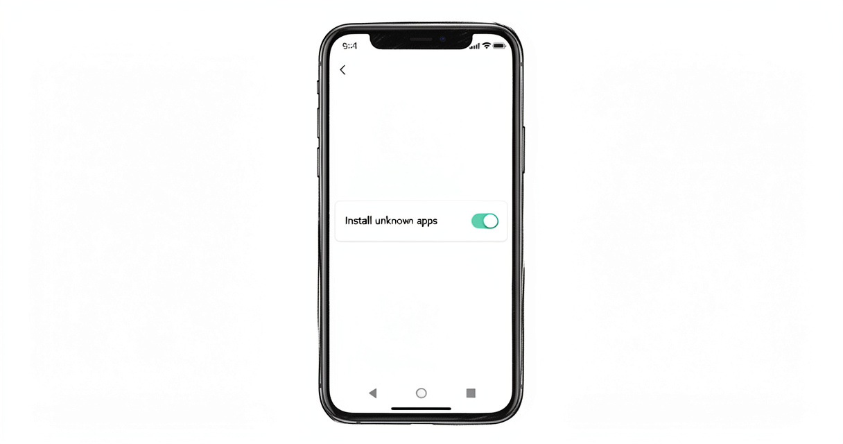 Activation des sources inconnues pour installation de fichier APK sur Android