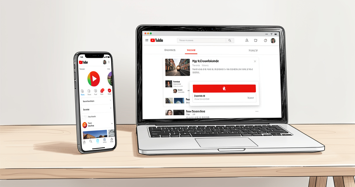 Comparatif des applications YouTube downloader sur smartphone et ordinateur