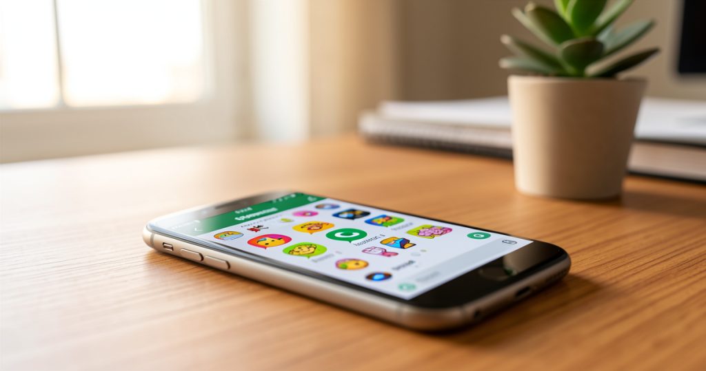 WhatsApp : ChatGPT prépare des stickers générés par IA