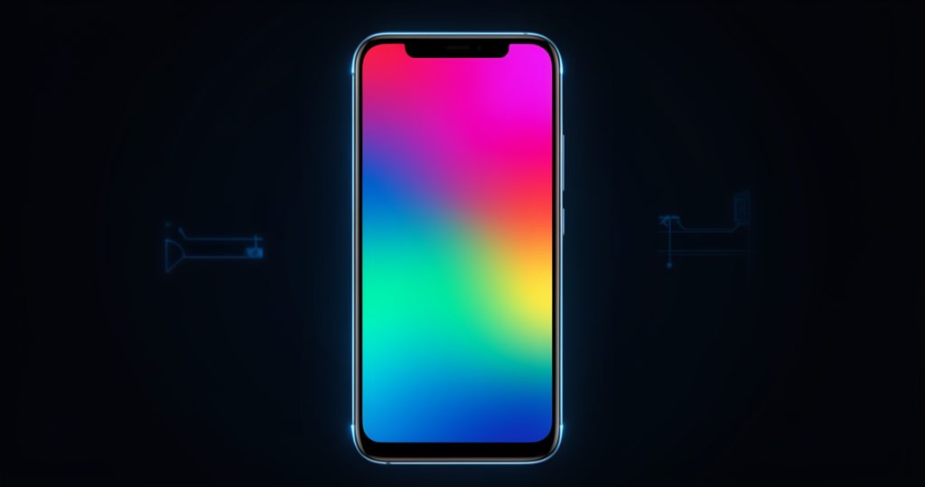 Smartphone Android 2026 avec ecran AMOLED et finition haute technologie