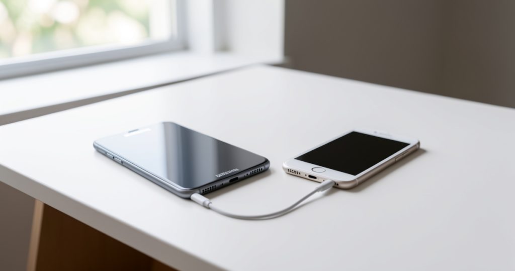 Transfert Samsung vers iPhone : le guide 2026